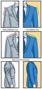 TRAJE DE FORMA CORRECTA 