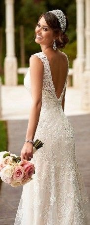 vestido con escote 