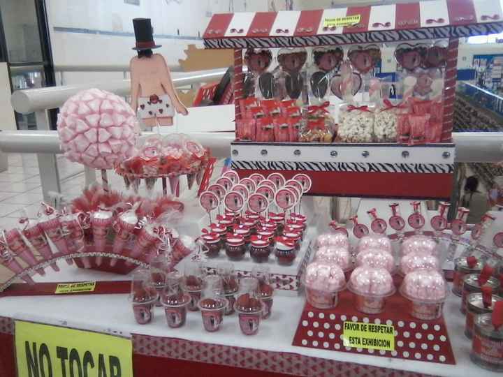 mesa de dulces