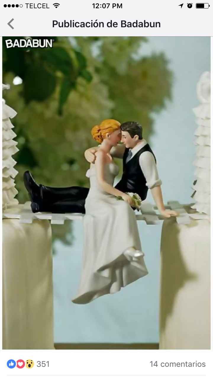 Novios para pastel - 1