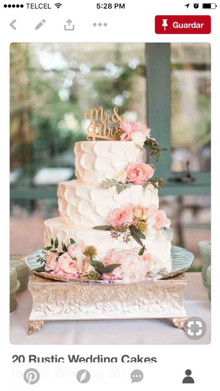 Mi pastel de bodas - 1