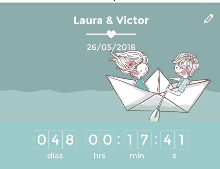 ¿Cuánto falta para que se casen? - 1