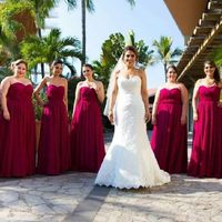 ¿Qué vestido escogerías para tus damas? - 1