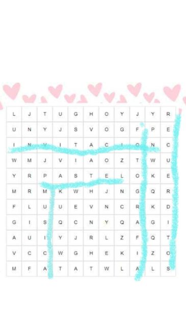 JUEGA Sopa de letras para la boda 🔢 4