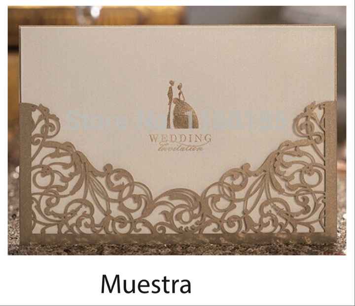 Sus invitaciones de boda son... - 1