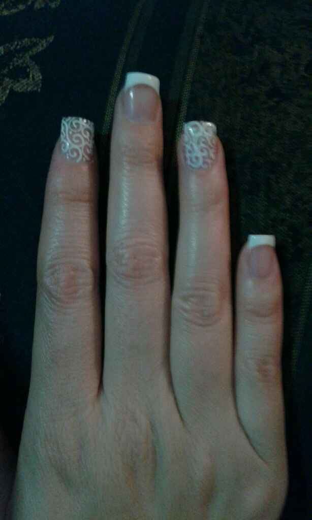 Mis uñas a dos días de la boda - 1