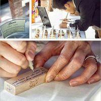 Me encantaron estas ideas de libros de firmas  ¡comparto! - 1
