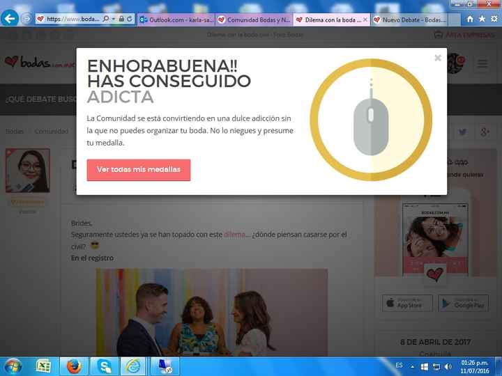 Que emoción!