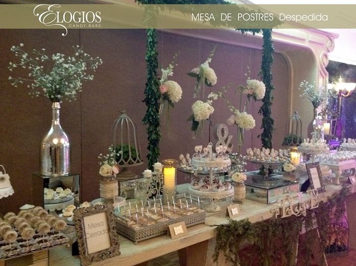 Mesa de postres