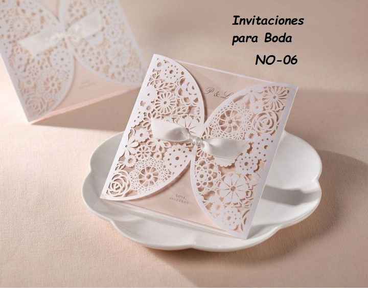 Invitaciones de boda
