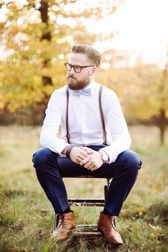 fm con moño y tirantes 🕺🏼 - 4