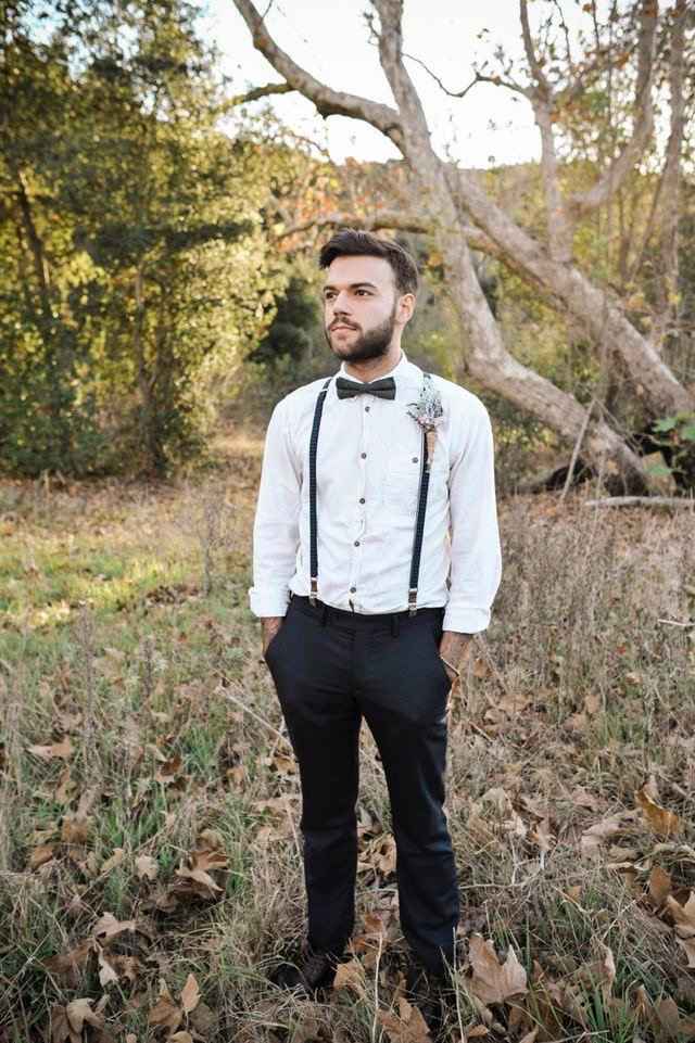 fm con moño y tirantes 🕺🏼 - 16