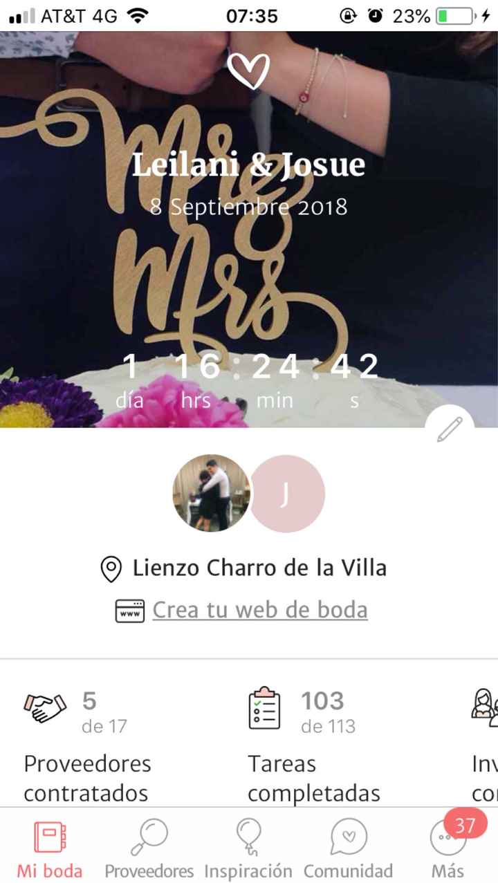 Cuantos días los separan del día  B💕💕 - 1
