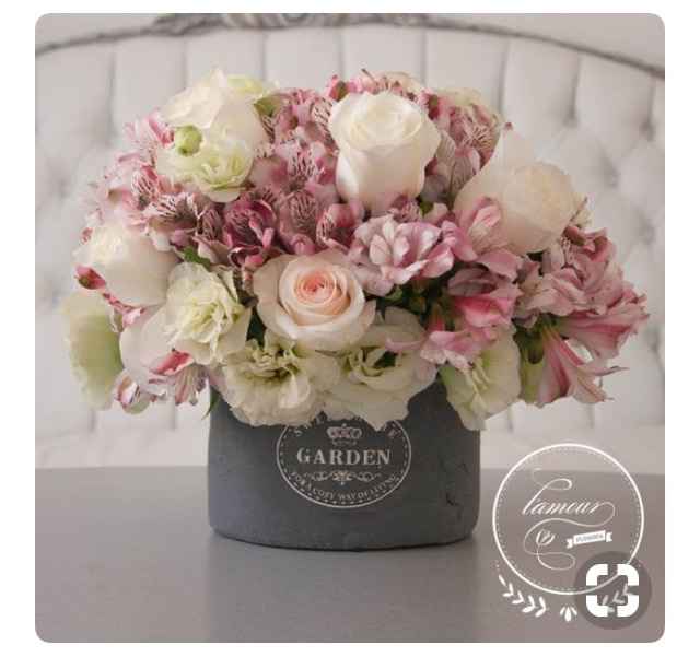 Como serán sus centros de mesa - 1