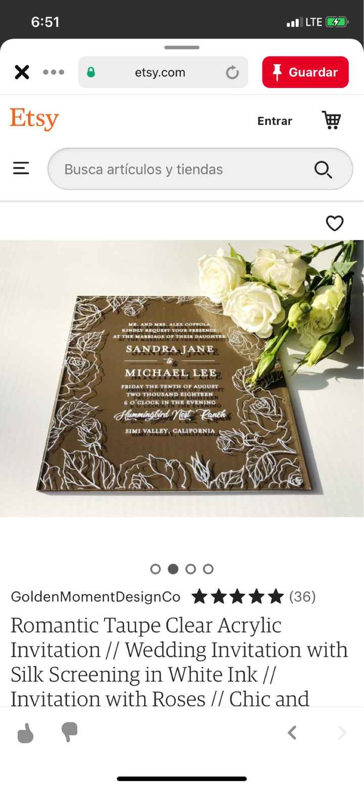 Invitaciones❤️ - 3