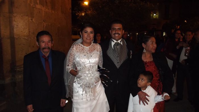 mis papas y mi bebe mi sobrino al q adoro