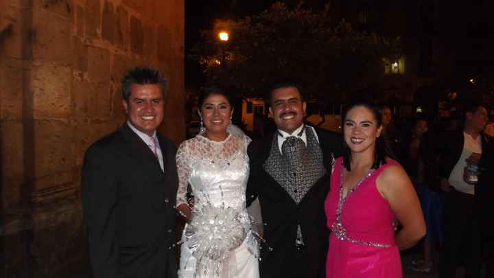 Leonel y Monicael hermano mayor de mi Esposo