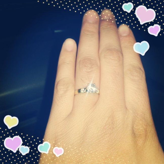 Presumamos los anillos y el día del "te quieres casar conmigo?" - 1