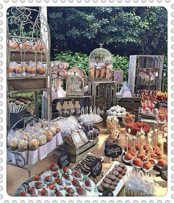 Brunch... mesa de dulces... break..!! ideas deliciosas - 17