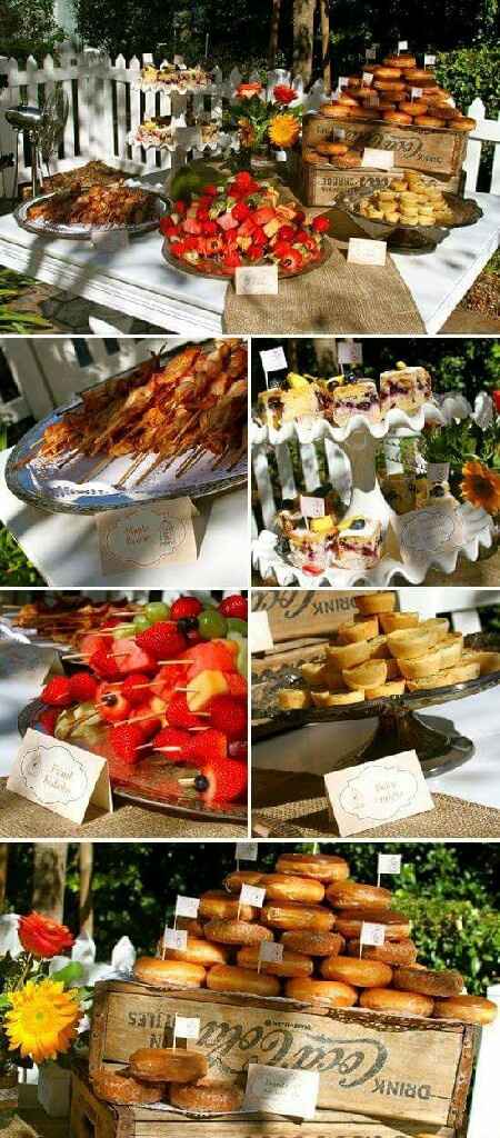 Brunch... mesa de dulces... break..!! ideas deliciosas - 25