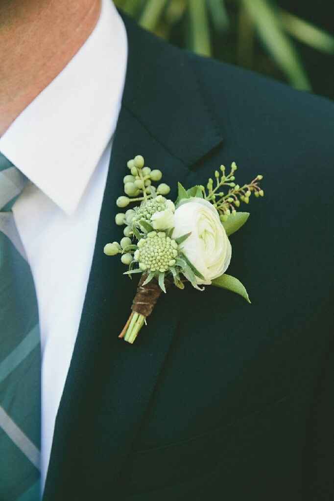 Ellos  también son importantes #boutonniere! ? - 6