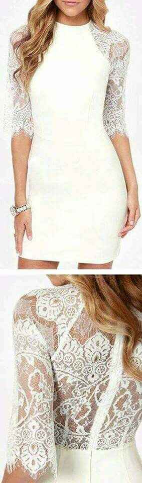Vestidos hermosos boda civil...! - 18