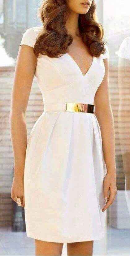 Vestidos hermosos boda civil...! - 23