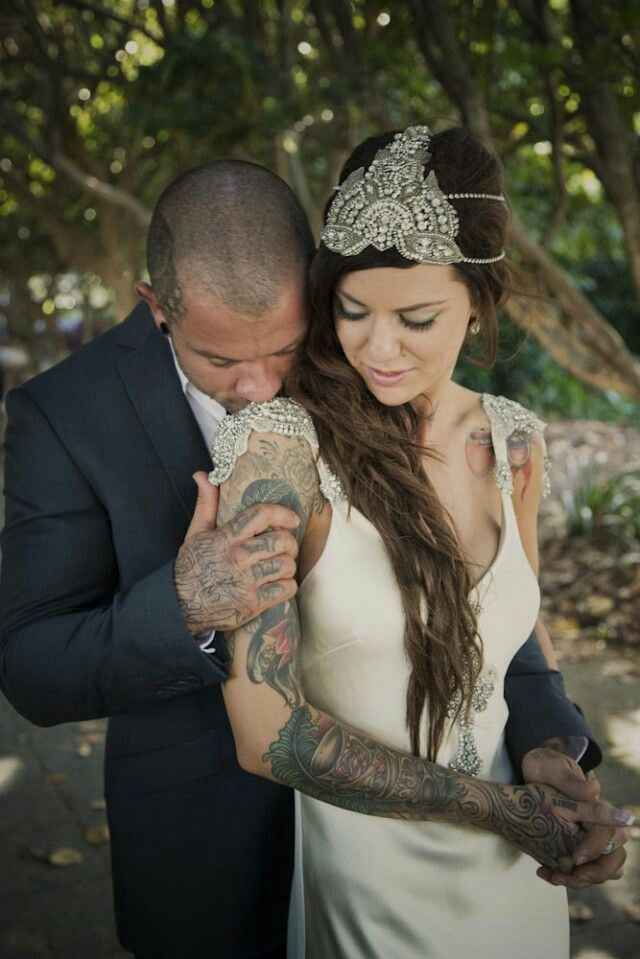 Novios con tatto! rompiendo tradiciones! - 8