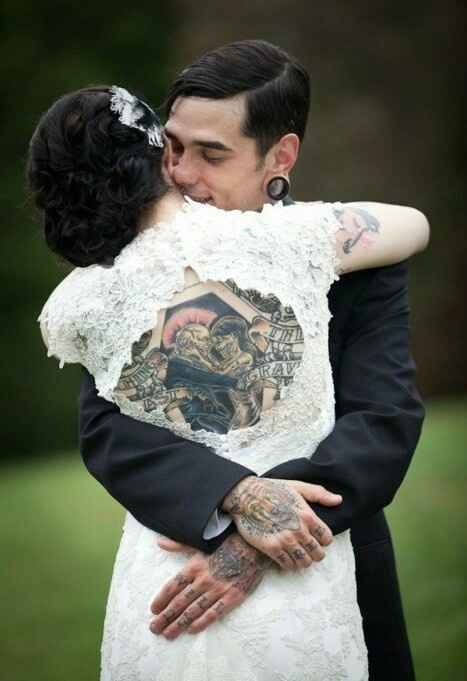 Novios con tatto! rompiendo tradiciones! - 9