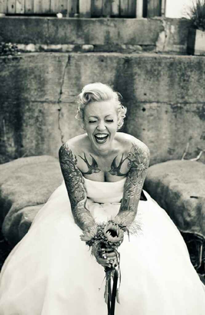 Novios con tatto! rompiendo tradiciones! - 12