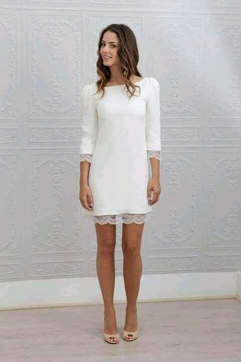 Ropa normal de novia - 2