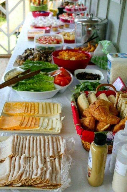 Brunch... mesa de dulces... break..!! ideas deliciosas - 34