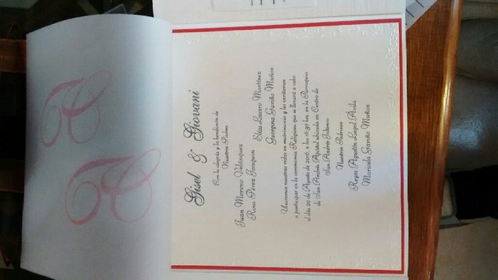 Mis invitaciónes...!! :d - 2