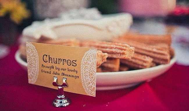 Churros en la boda 2