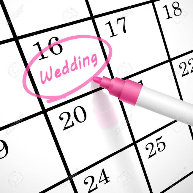 ¿Qué día de la semana se casarán? 1
