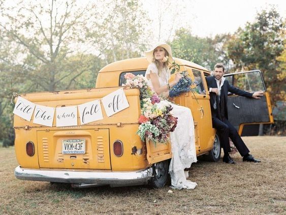 Auto para boda