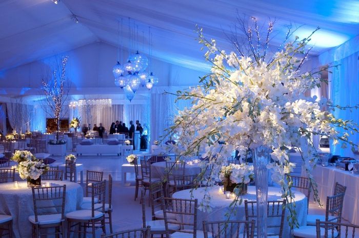 Crea tu boda navideña - Decoración de salón 2