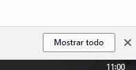 Ahí tienen que dar click en donde dice "mostrar todo". No tengan miedo por el otro mensaje de "riesg