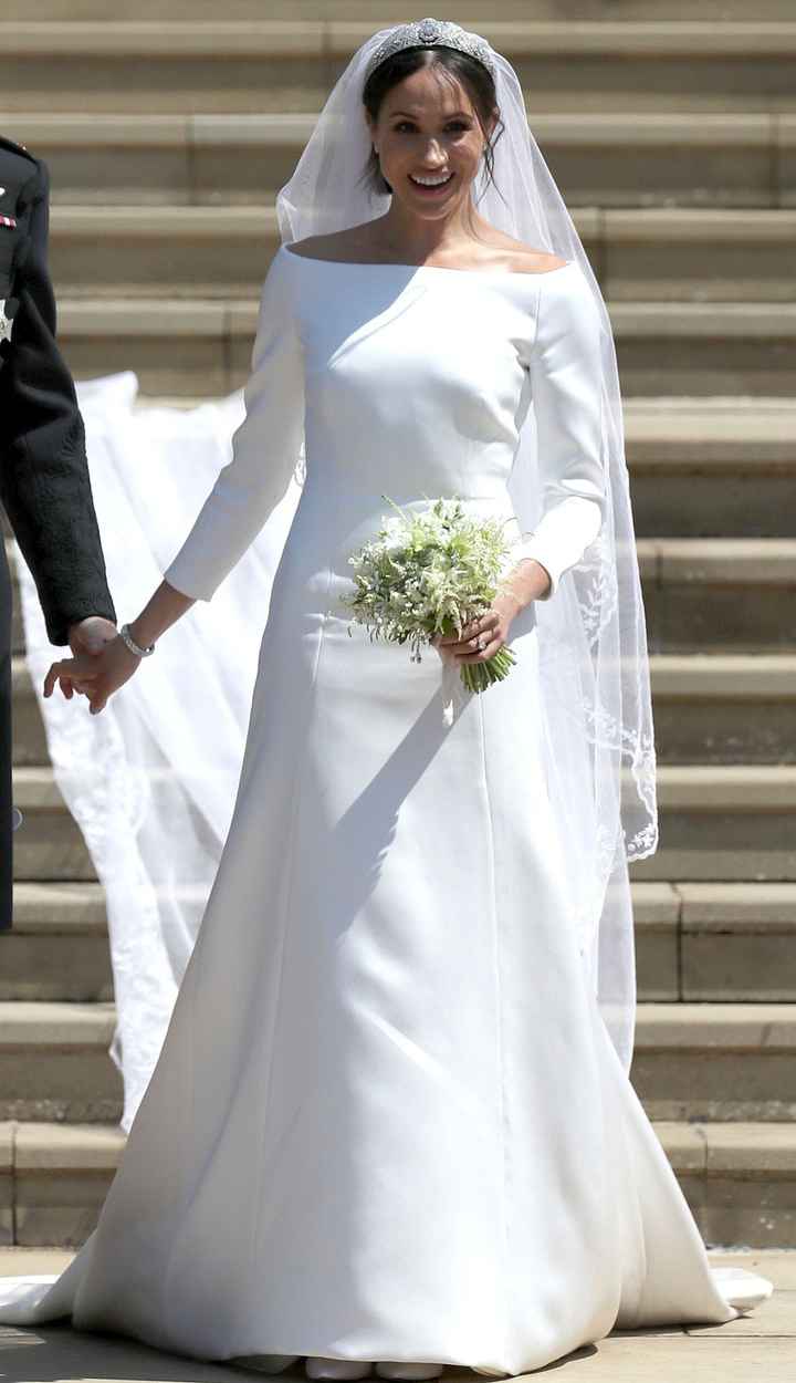 Meghan Markle el día de su boda con el Príncipe Harry  