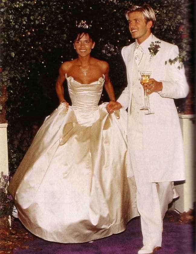 David y Victoria Beckham  