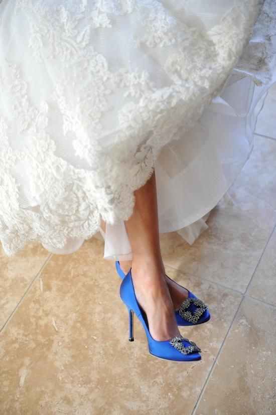 Zapatos azul