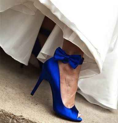 Zapatos azul
