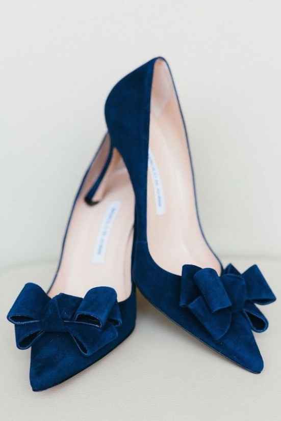 Zapatos azul