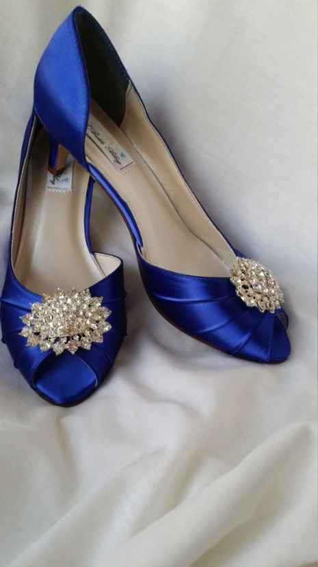 Zapatos azul