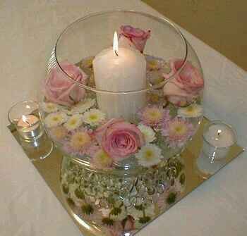 Centros de mesa con velas - 4