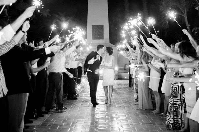  Luces de bengala en boda - 5