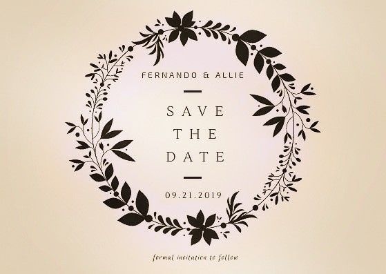 Save the date - 1