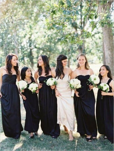 Boda con Damas en color negro😍 - 2