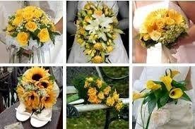 Ramos de Novia "amarillo" - 12