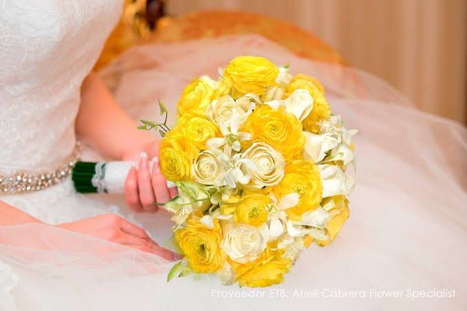 Ramos de Novia "amarillo" - 14